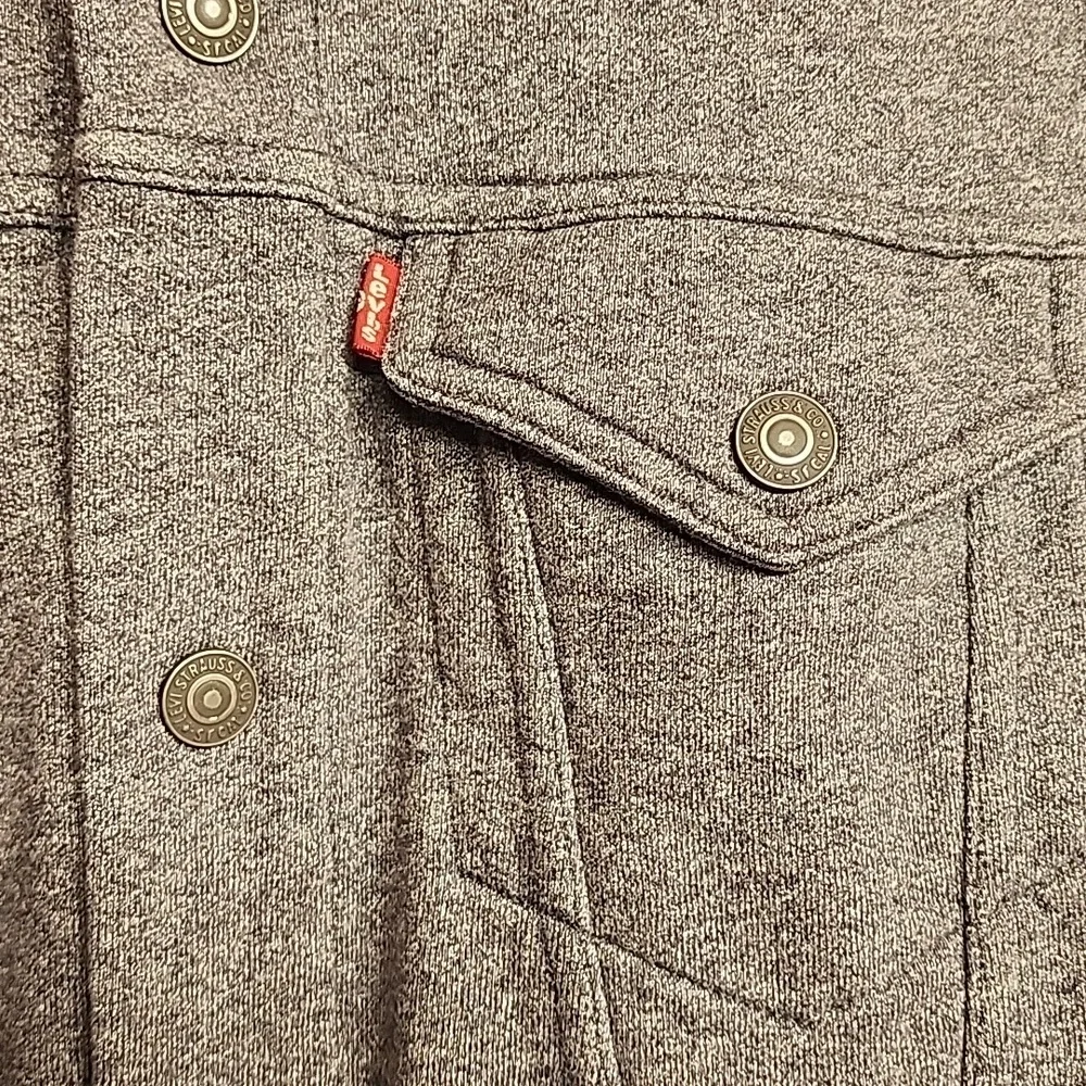 Levi Strauss & Co. Vintage Gray Trucker Classic Jacjet Sz XL - Picture 2 of 9